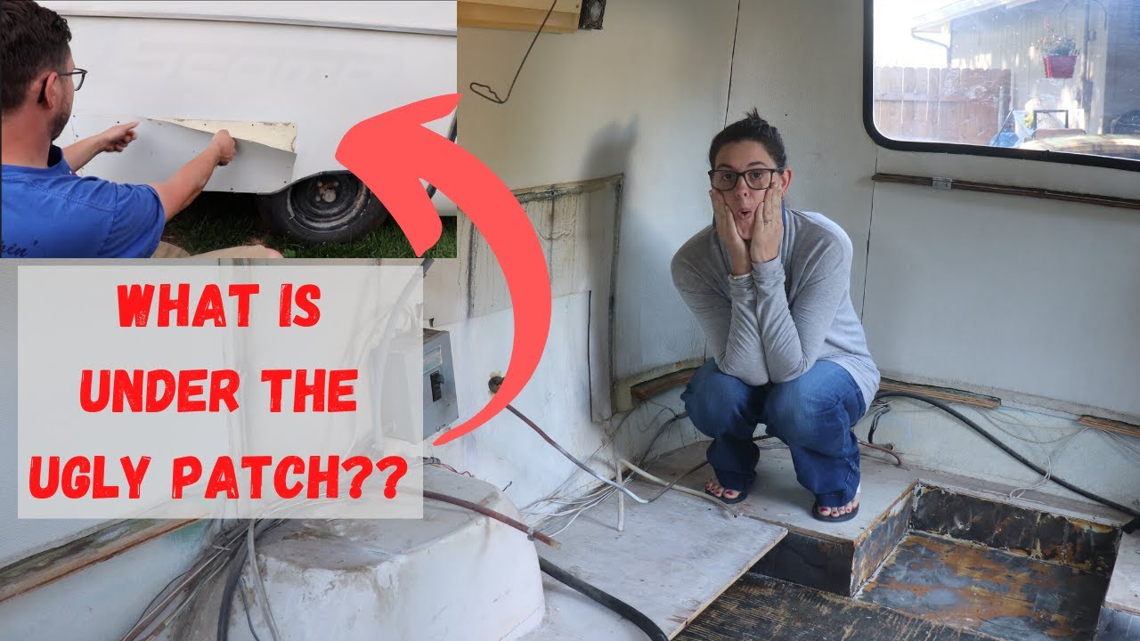 We GUTTED our Scamp!! Vintage Camper Restoration Project