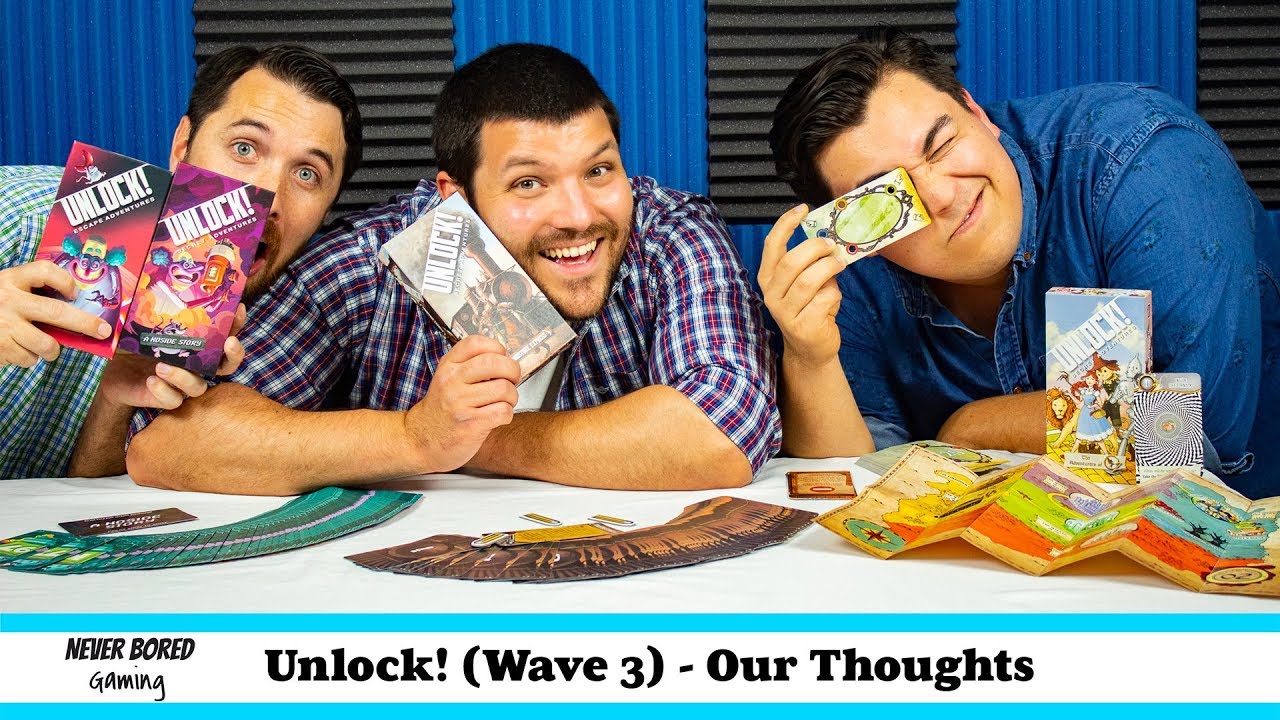 Unlock: Secret Adventures *Wave 3* - Our Thoughts (Board Game)