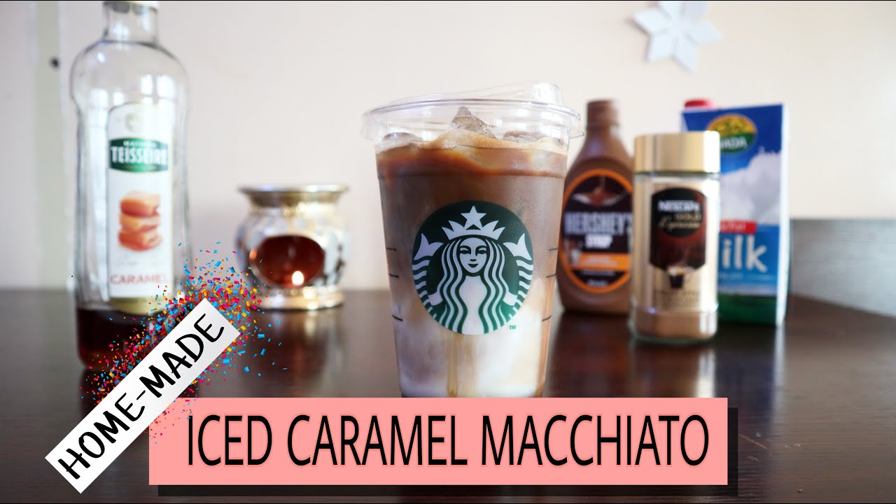 Iced Caramel Macchiato | Home-Made