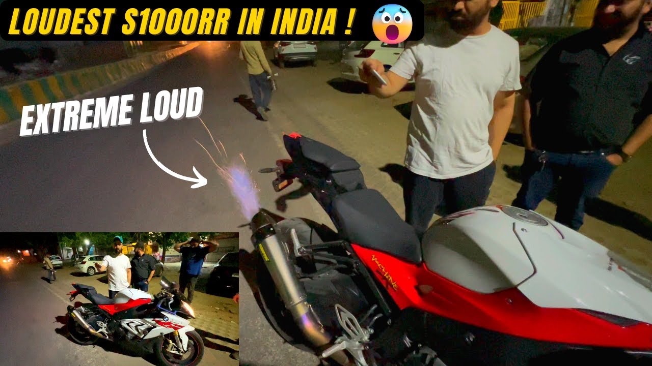 Hmari Bmw S1000rr ab loudest bike hai india ki 😎🇮🇳