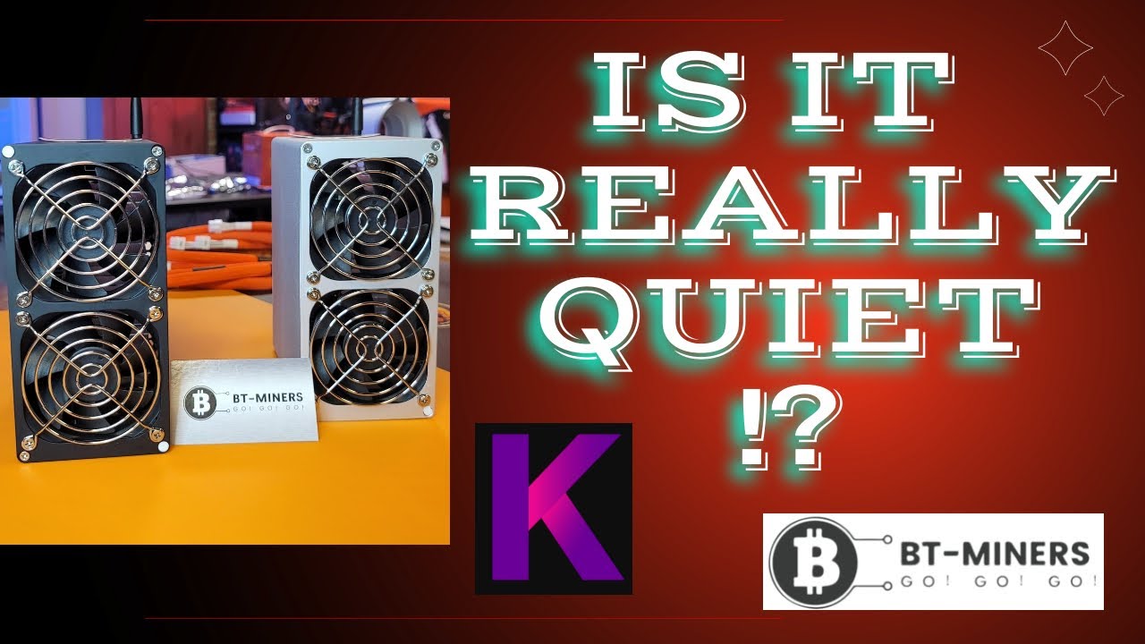 Kadena Miner Sound Test // QUIET?! \\ KD-Box Pro vs iPollo G1 Mini