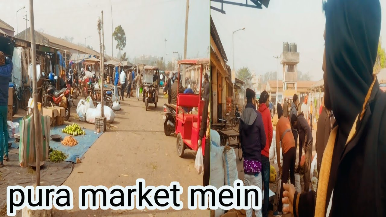 Itna bada sabji Market Mein matar nahin mila | sabji Market volg hai 🔥