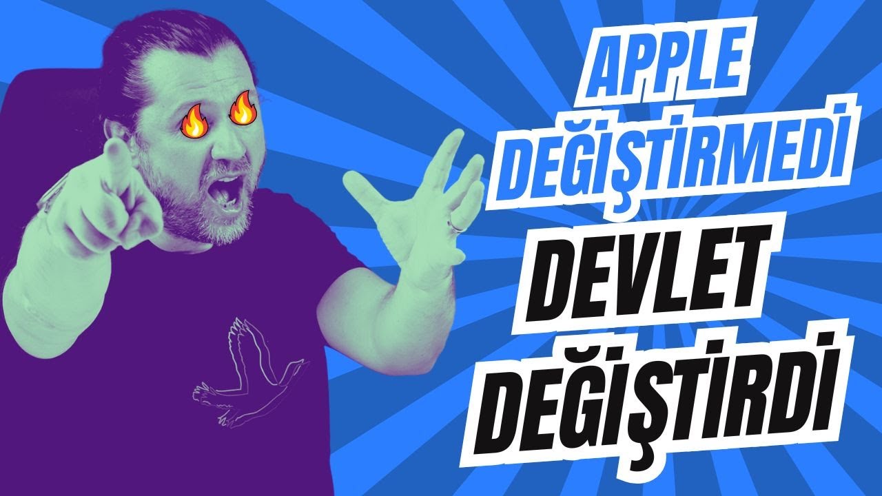 Apple Değiştirmem Dedi! Devlet Değiştireceksin Dedi