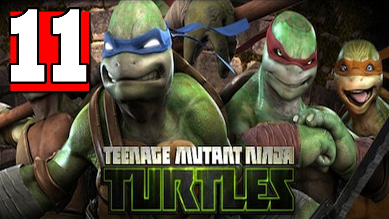 Teenage Mutant Ninja Turtles Out of the Shadows Walkthrough Part 11 Chapter - 3 [HD] XBOX360