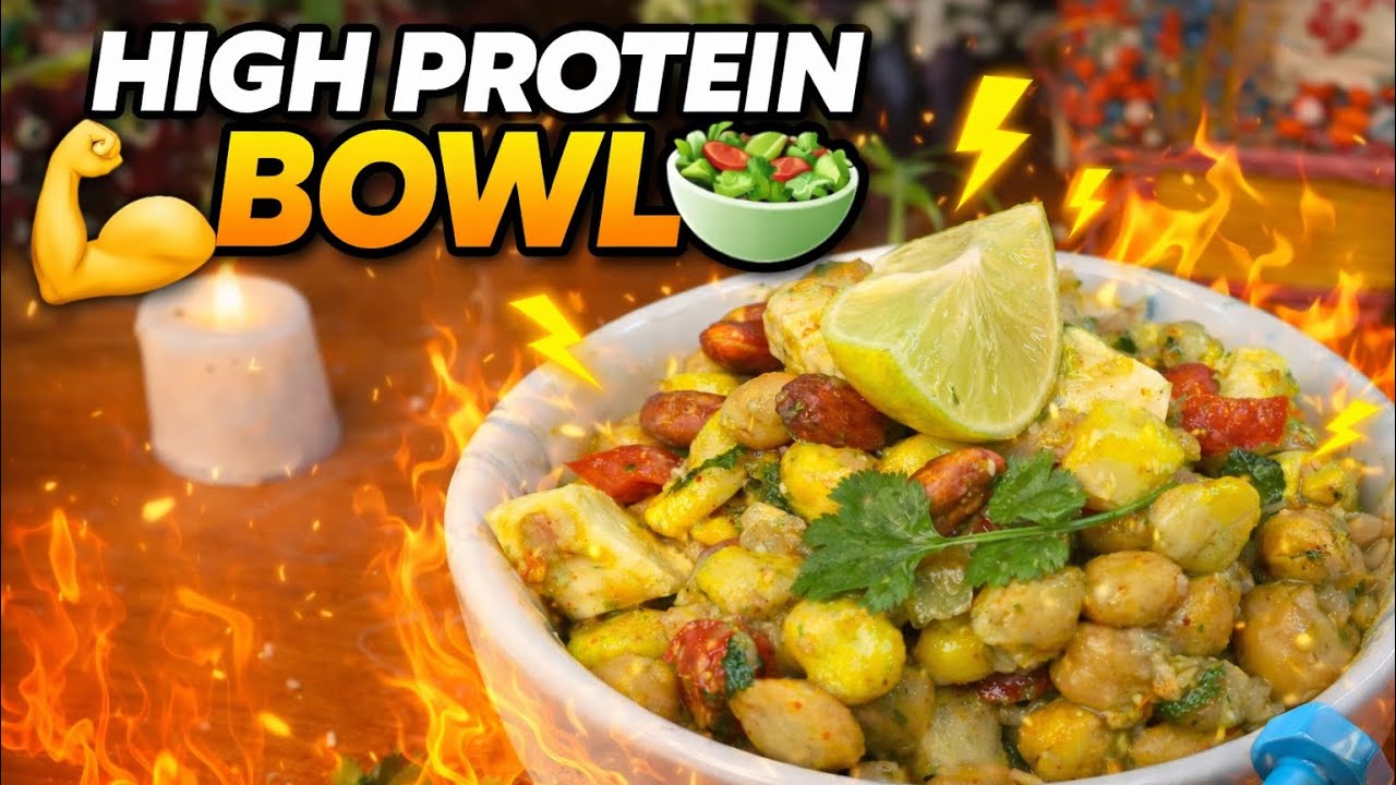 No Oil Breakfast Recipe 😍 | High Protein & Super Healthy