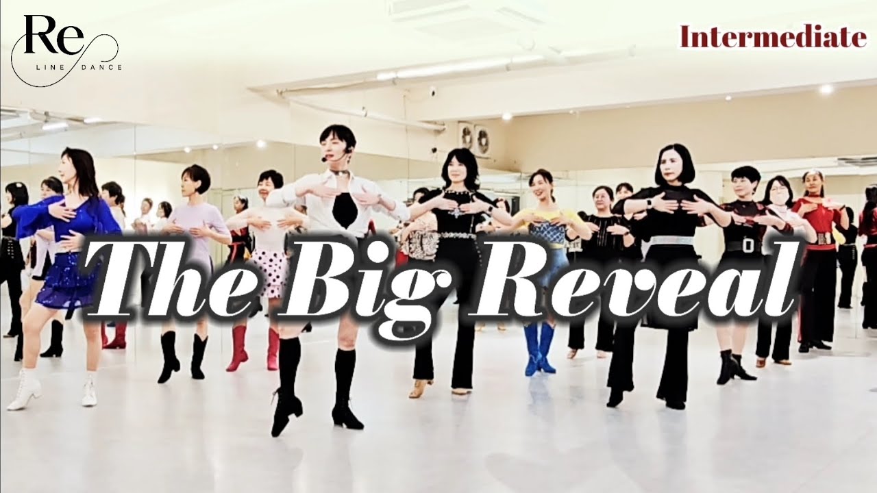 The Big Reveal Line Dance || Intermediate || 토요동호회 2.4주 고급반 1시 