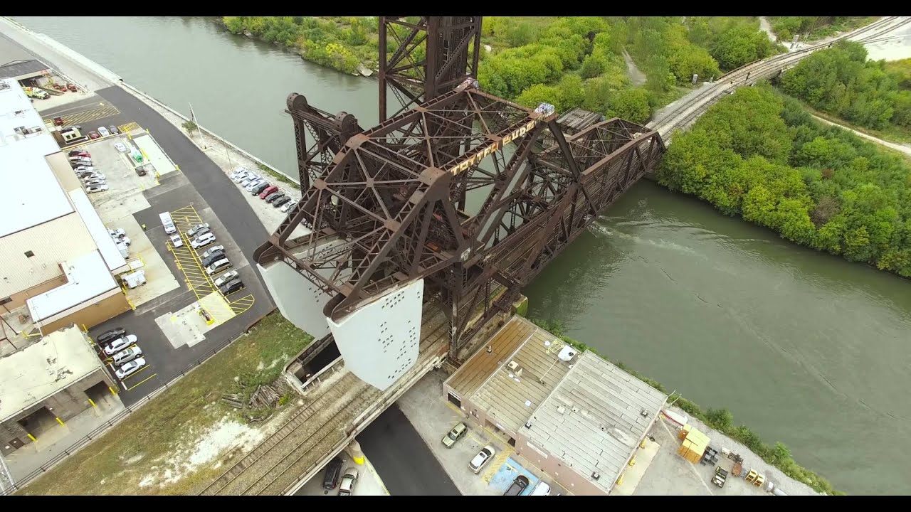 Canal Street Railroad Bridge & St. Charles Airline Bridge, Chicago IL
