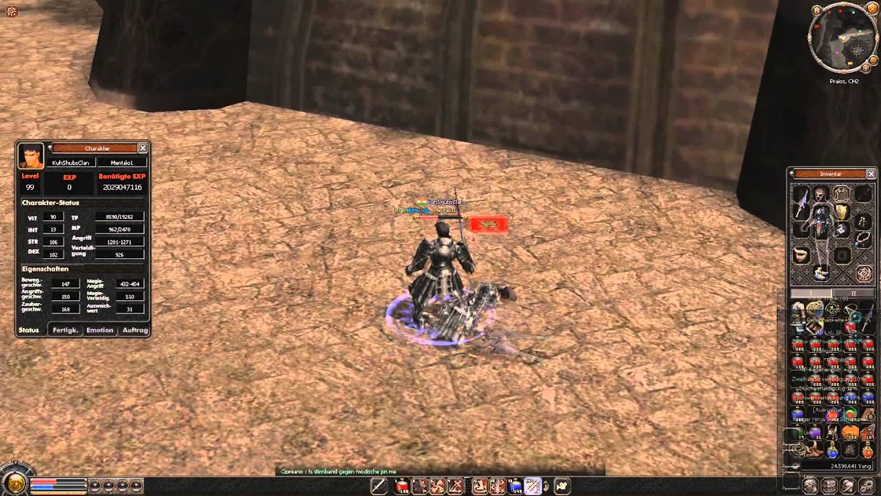 Metin2 DE Praios Mentalo1 vs. Krieger