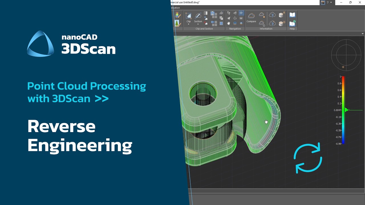 From Scan to CAD: Reverse Engineering with nanoCAD 3DScan