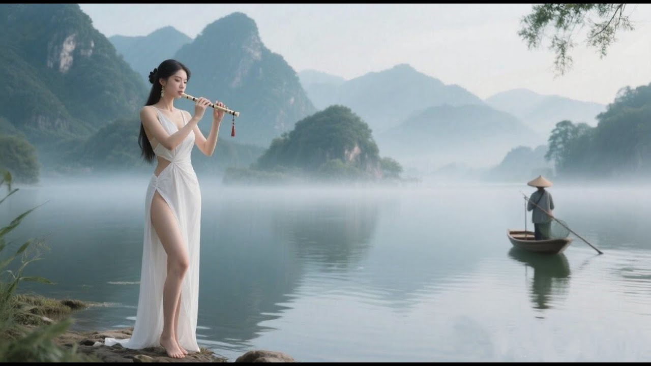 Chinese Bamboo Flute (Dizi) and Guzheng🌿Chinese Zen Music, for relaxation & fatigue relief