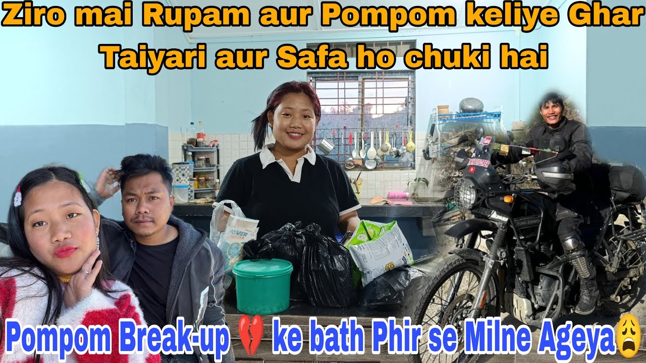 @Pompomvlogs. Break-up Dene ke bhat Phir se Picha Karte Huye| @RupamTheExplorer Ghar ki Taiyari|