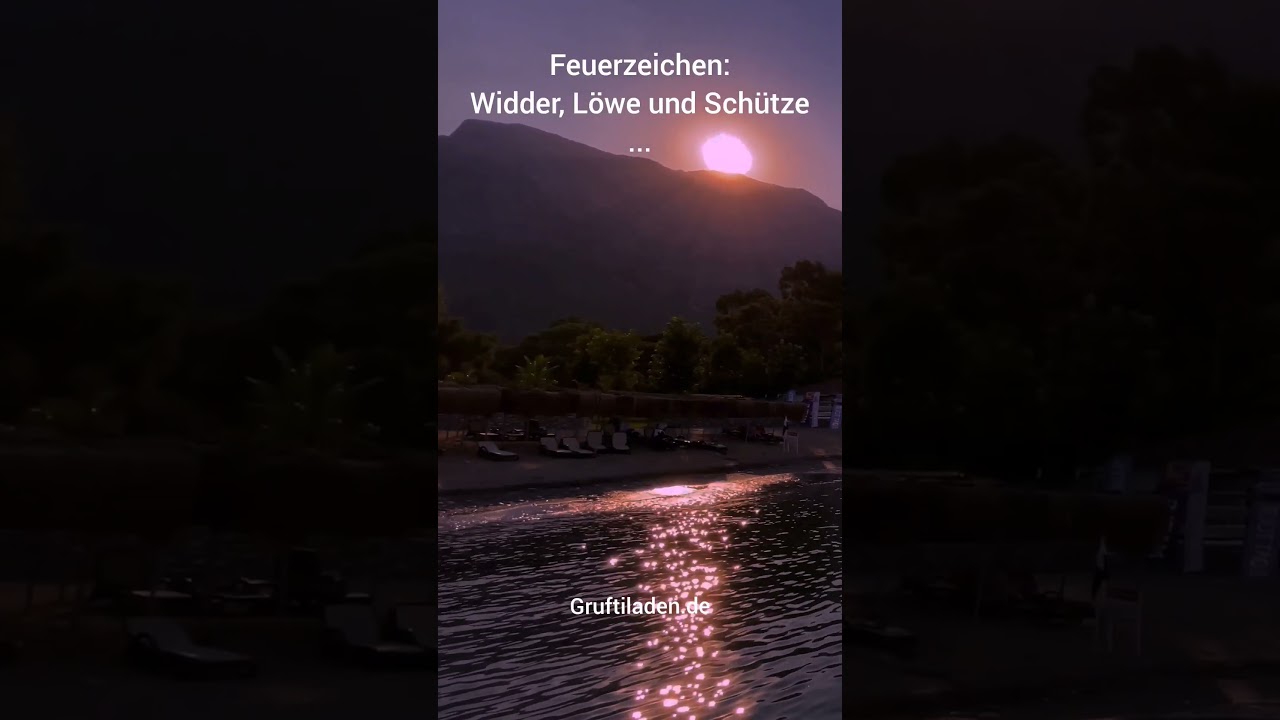 Feuerzeichen:Widder, Löwe, Schütze 