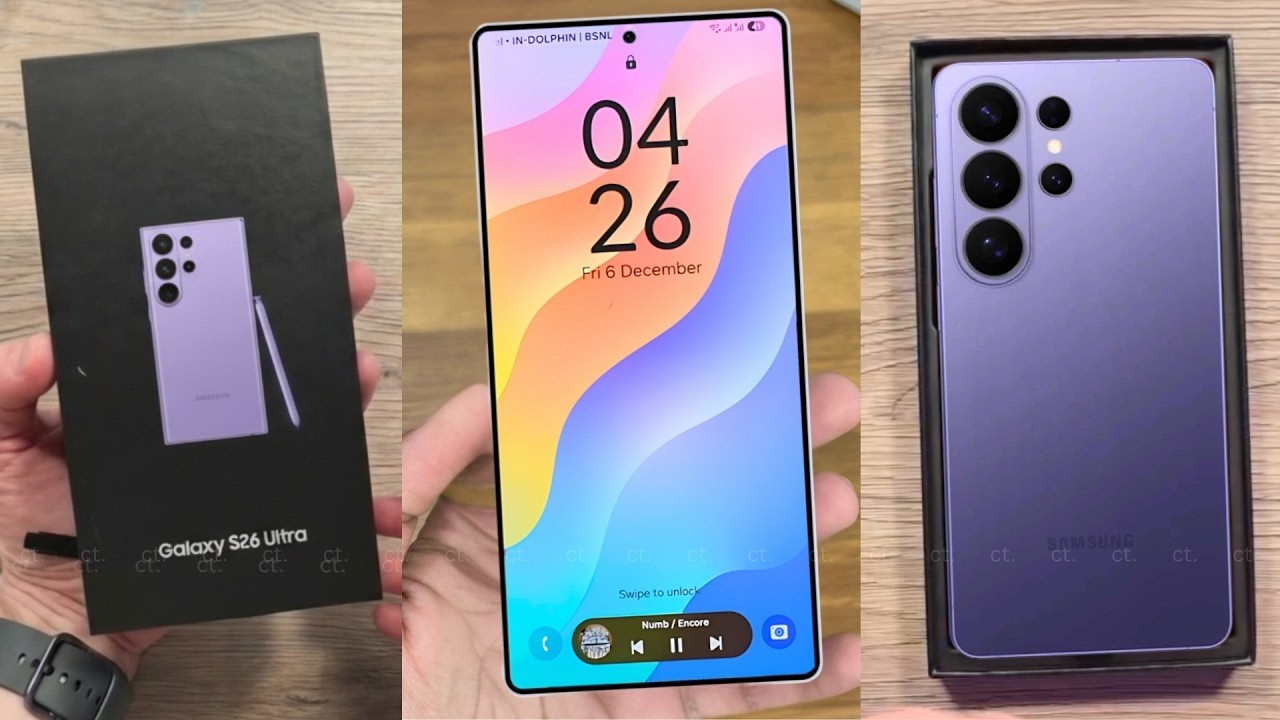 Samsung Galaxy S26 Ultra - OFFICIAL, First Real Look!!!