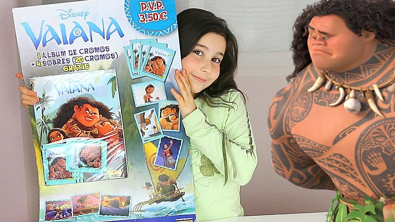 Vaiana &Aacute;lbum de Cromos #1