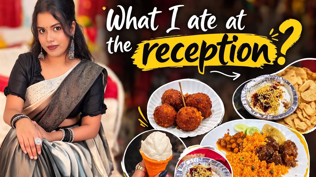 Reception Vlog | What I ate at the reception? #viral #dailyvideo #vlog #video #newcreator #reception