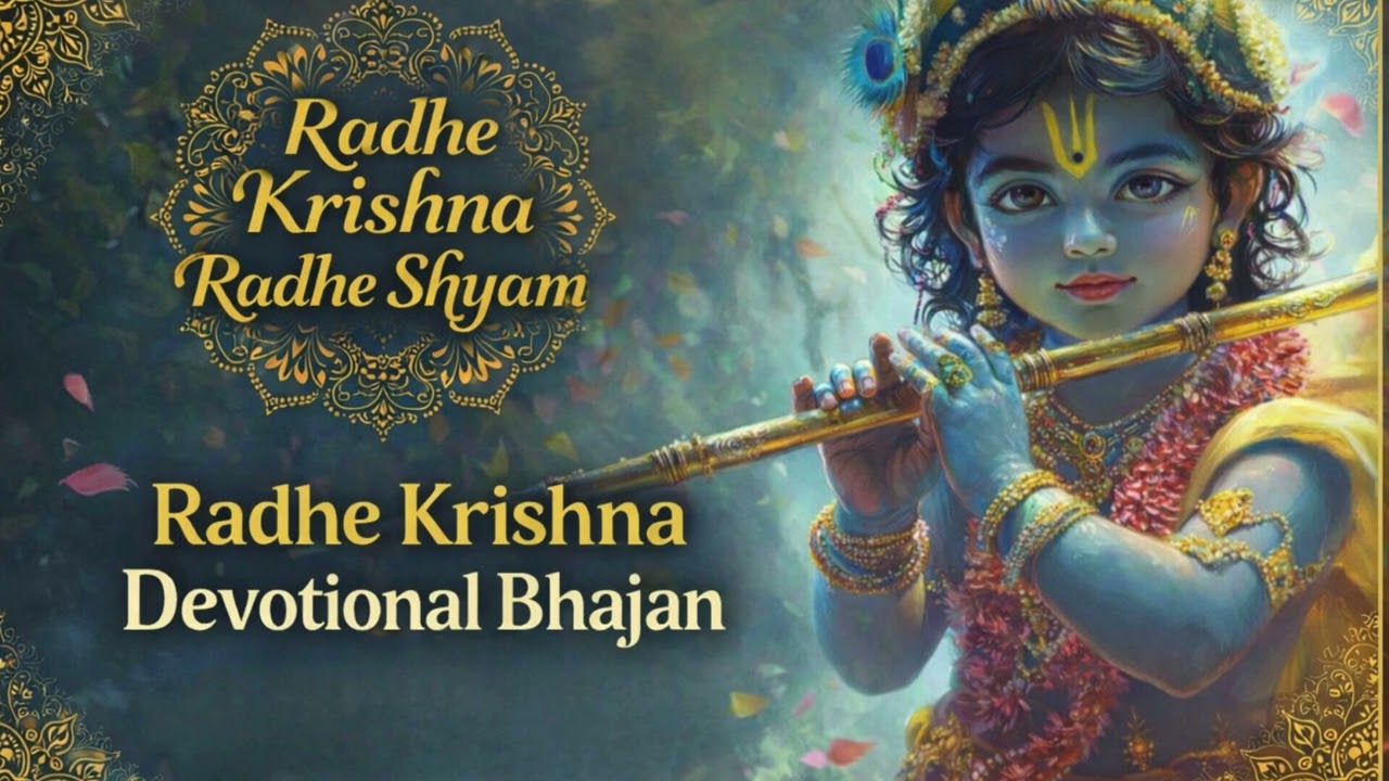 Radhe Krishna Radhe Shyam | Beautiful Krishna Bhajan | Peaceful Devotional Bhajan 2026