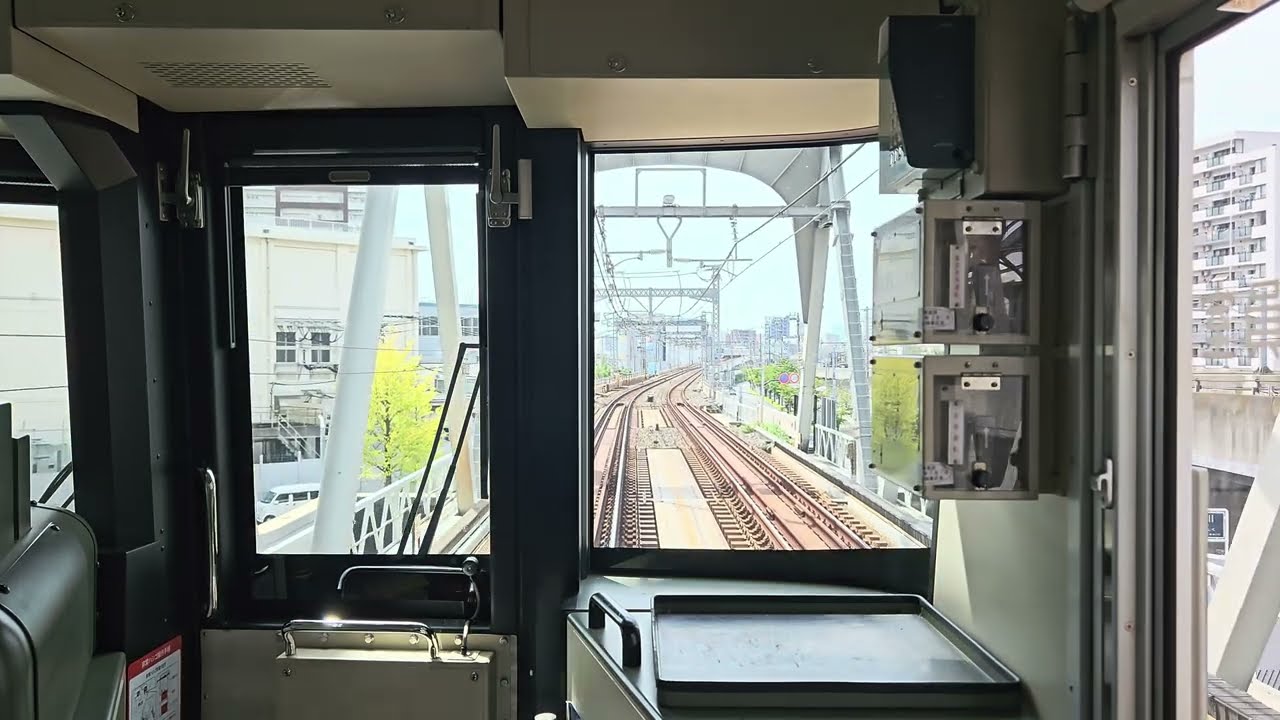 [全区間前面展望] 東京メトロ日比谷線 各駅停車 中目黒行き 北千住～終点中目黒間 [北千住駅始発]