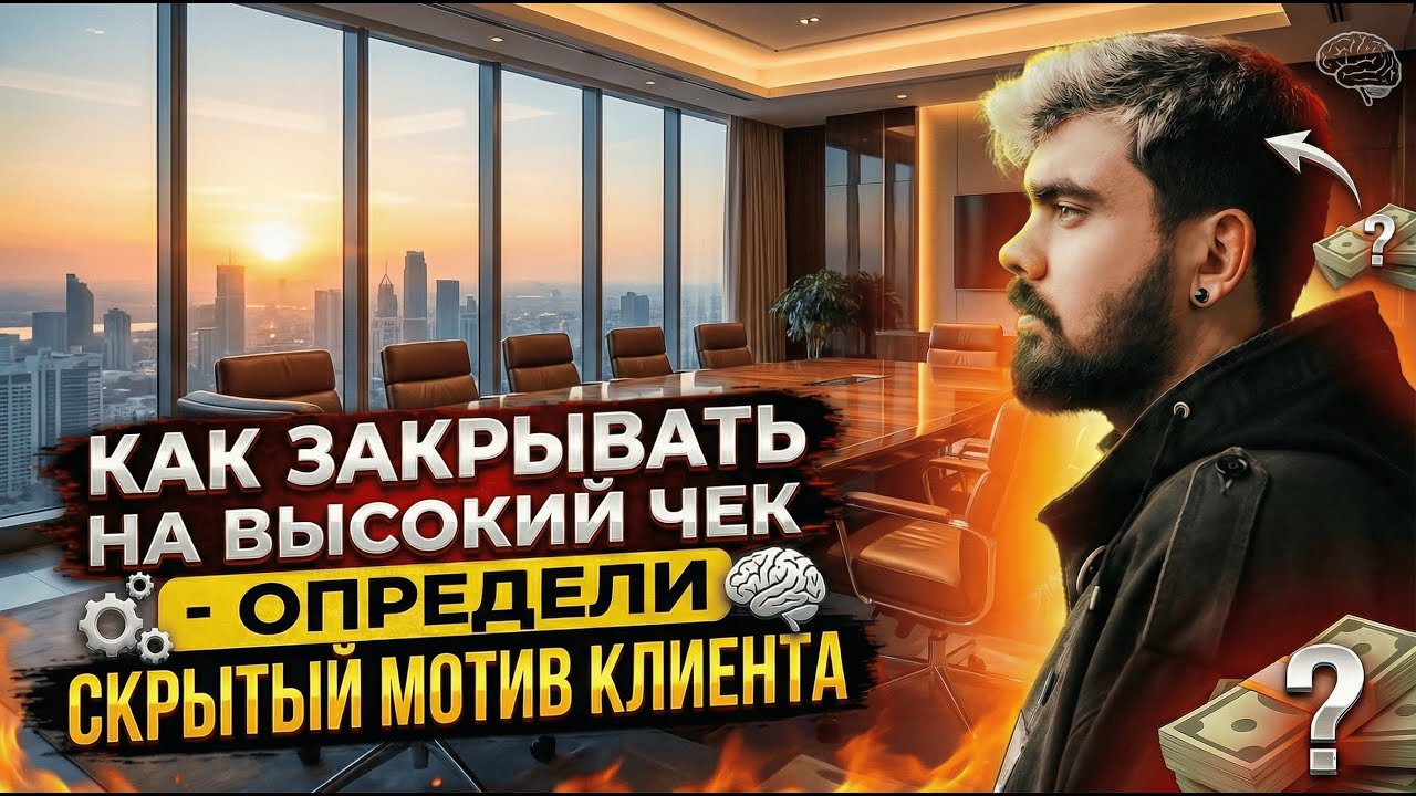 КАК ПРОДАВАТЬ НА ВЫСОКИЙ ЧЕК В КОНСАЛТИНГЕ