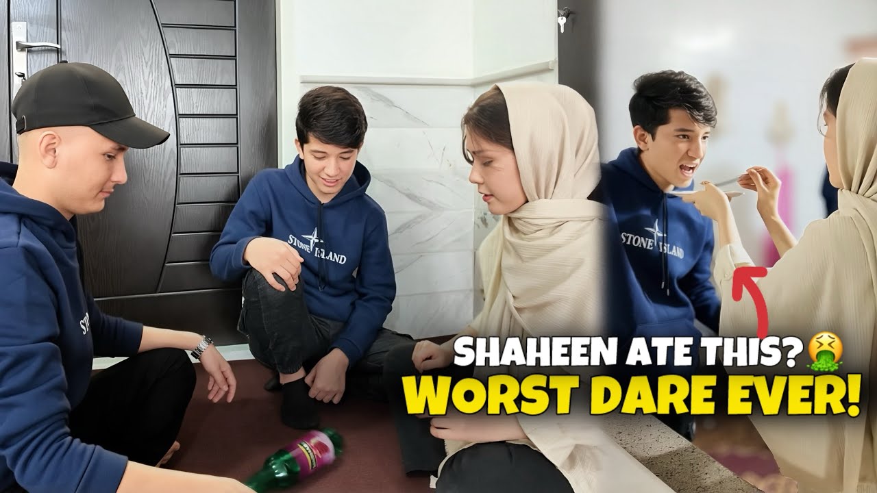 Truth & Dare Gone Wrong 🤢 Worst Food Dare | Shaheen Regretted it 😣 | Hazaragi Vlog | Chaar Sheen