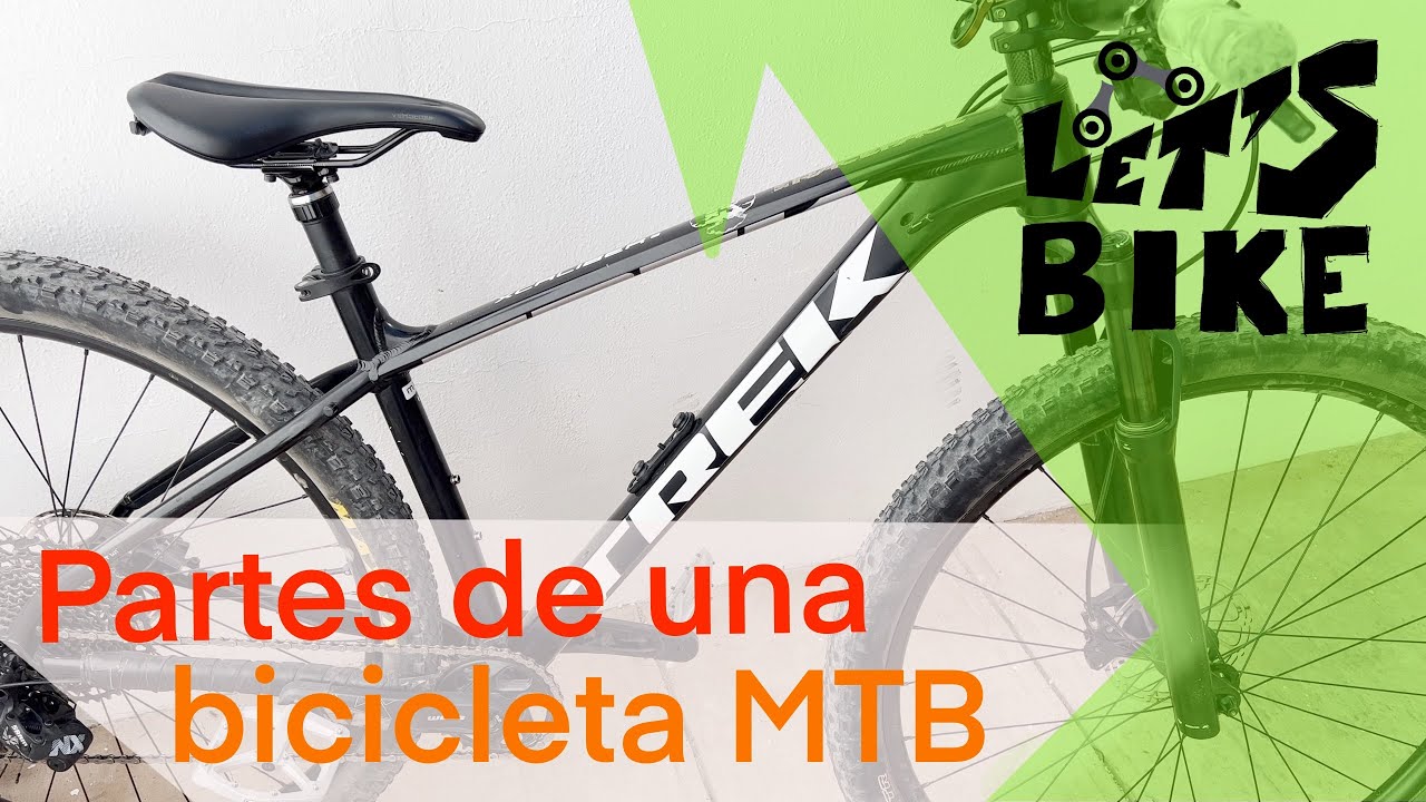 Partes básicas de una bicicleta MTB