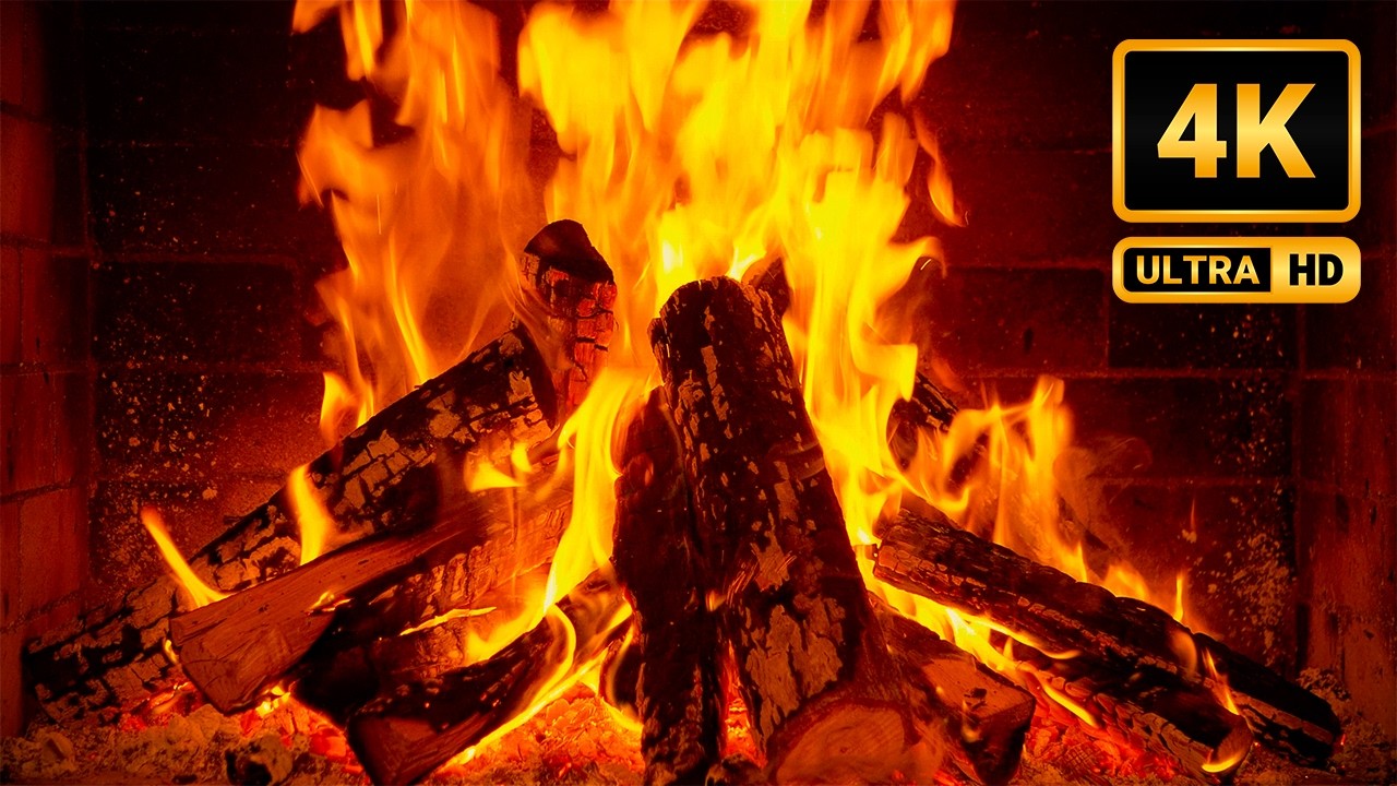 THE BEST Fireplace Ambience & Jazz | Smoldering Embers with Cozy Piano for Peaceful Evenings