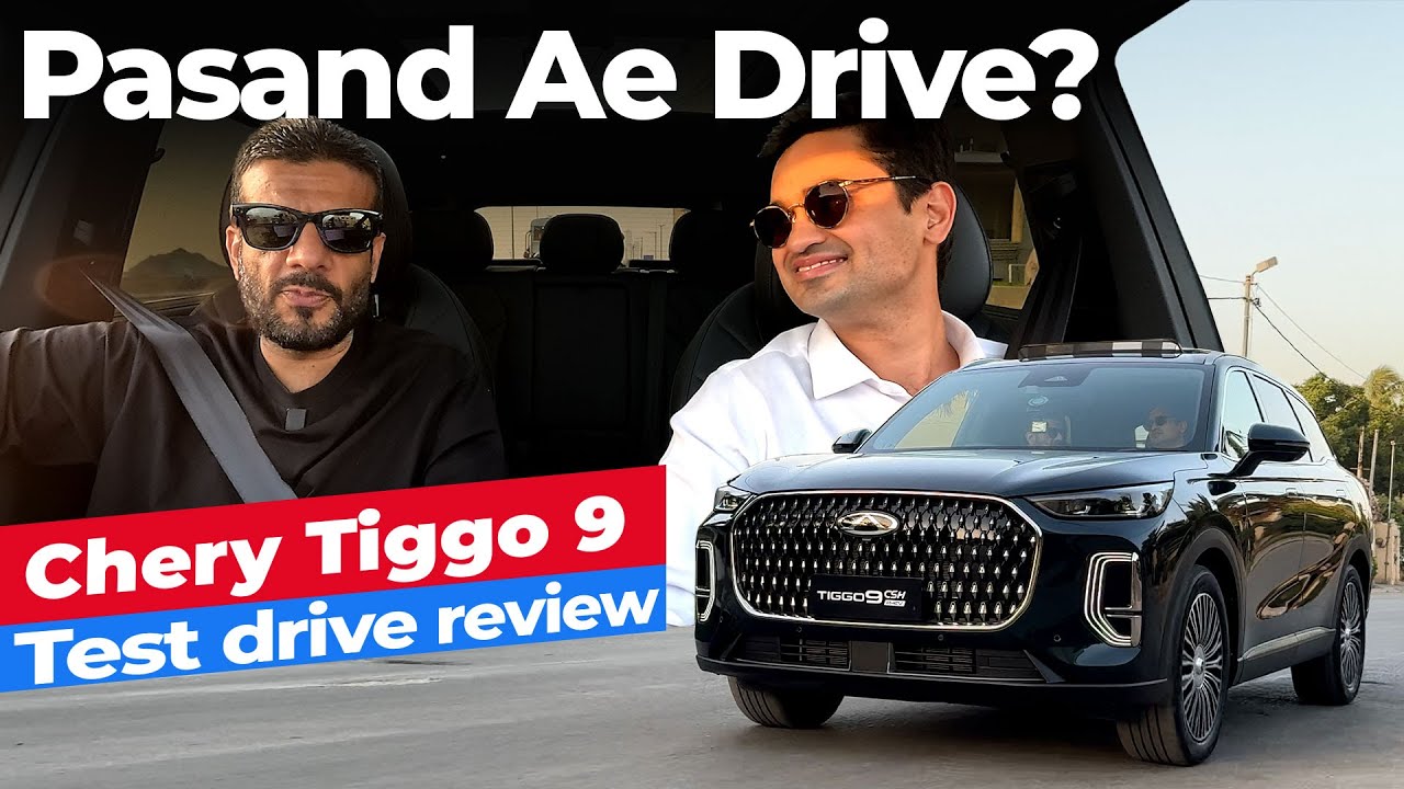 Chery Tiggo 9 Test Drive