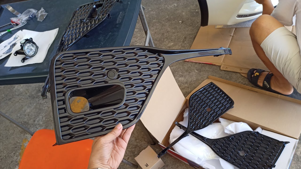 TOYOTA FORTUNER INSTALL FOGLAMP