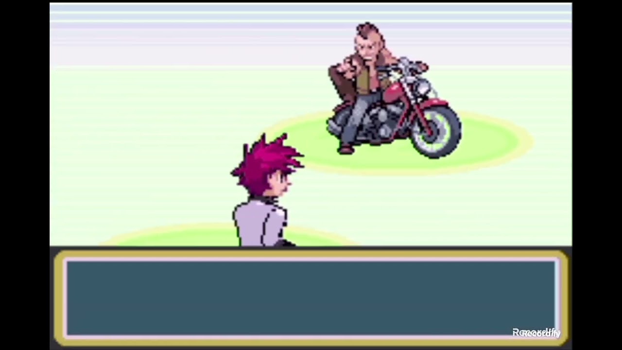 Pokemon Fire Red Rocket Edition Nuzlocke Part 42: Biker Gangs in cycling road