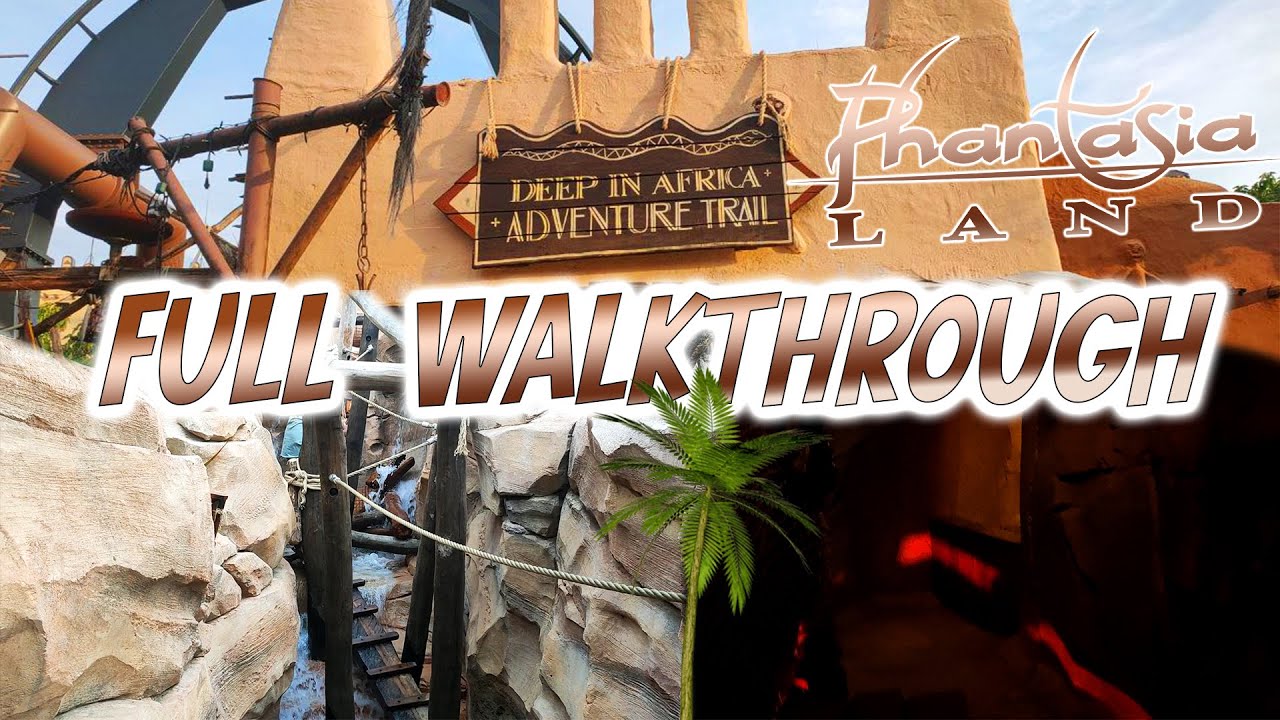 NEU Adventure Trail Phantasialand🌴​🐒​ - 🙉Full Walkthrough😄​ - Phantasialand Brühl