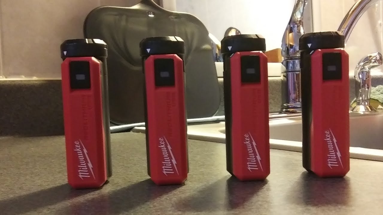 Комплект зарядного устройства Milwaukee Redlithium USB и портативного источника питания🌎💯✔✌😃