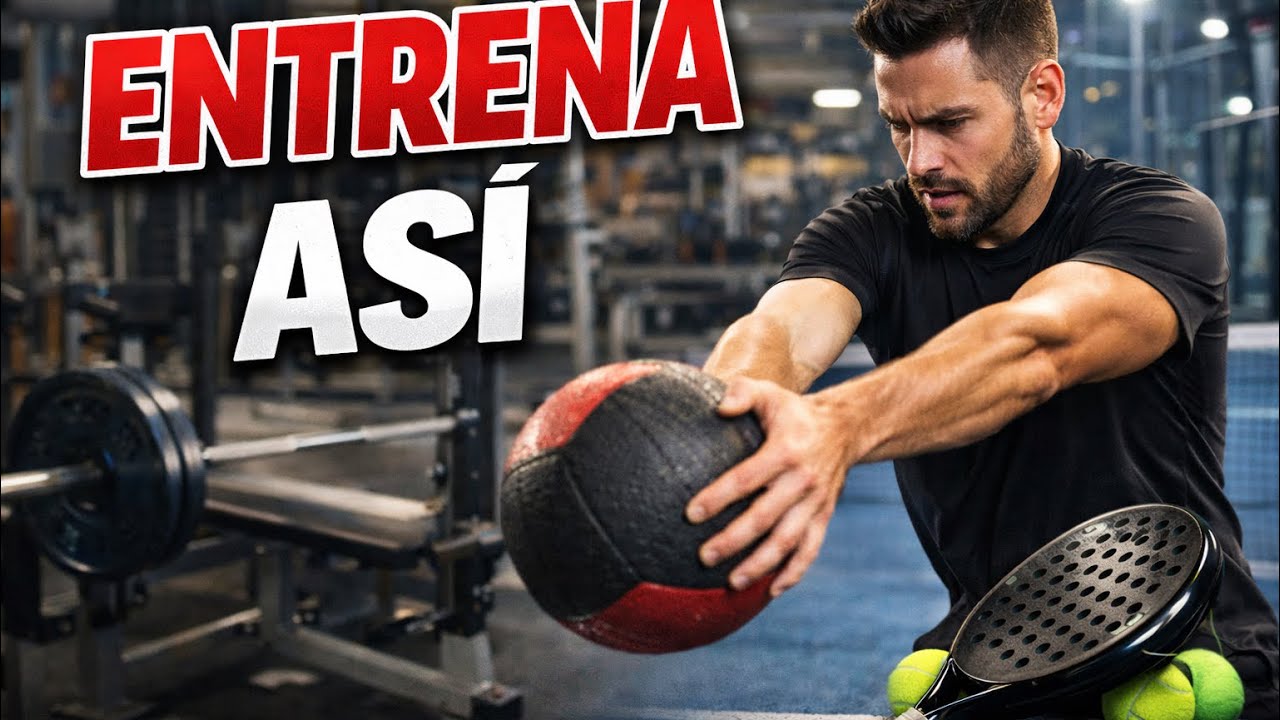 Si juegas a pádel, entrena así en el gimnasio (sesión completa)
