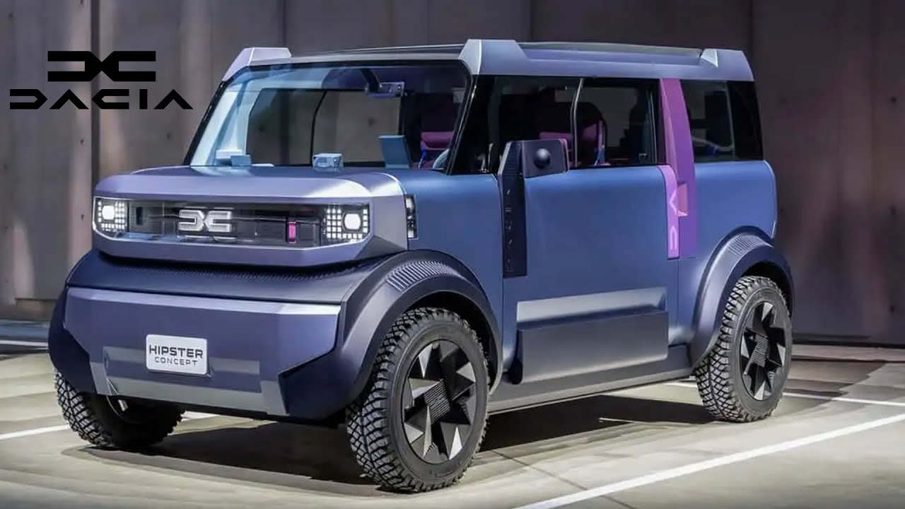 NEW 2026 Dacia Hipster Concept EV &ndash; A Tiny Kei Car That Changes Everything!