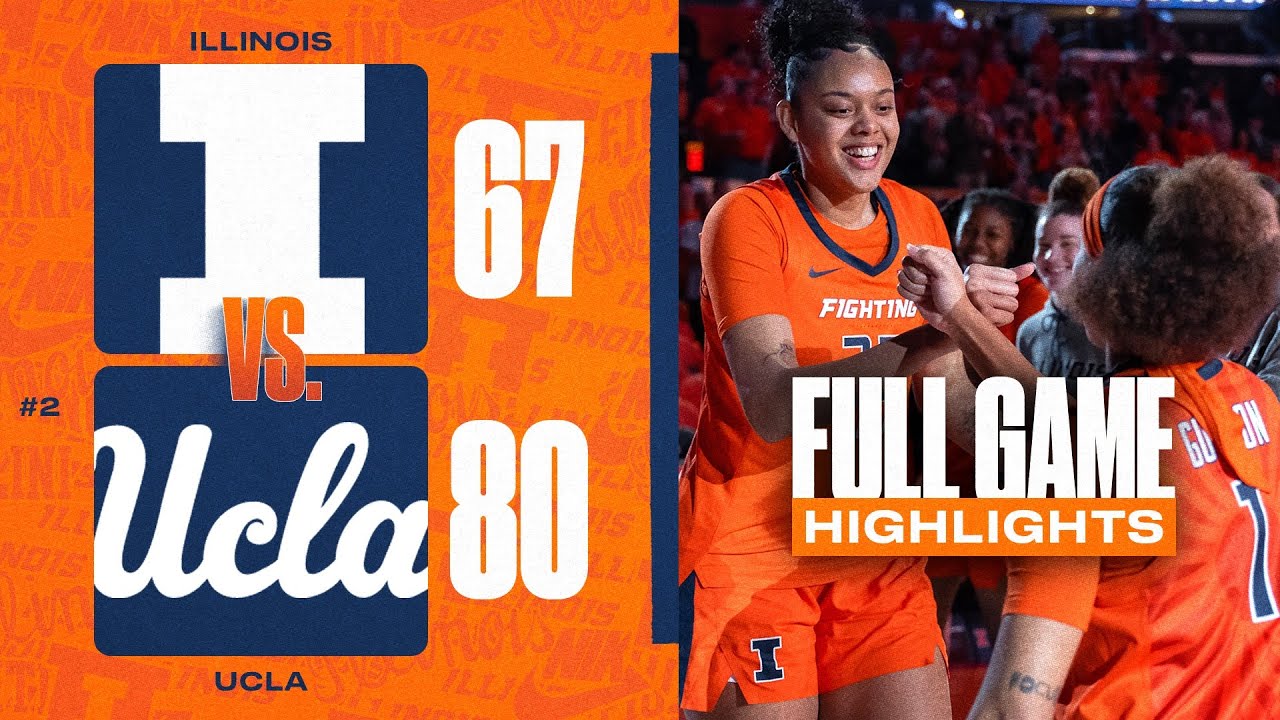 Illinois Women's Basketball | Highlights vs. No. 2/2 UCLA (1/28/26)