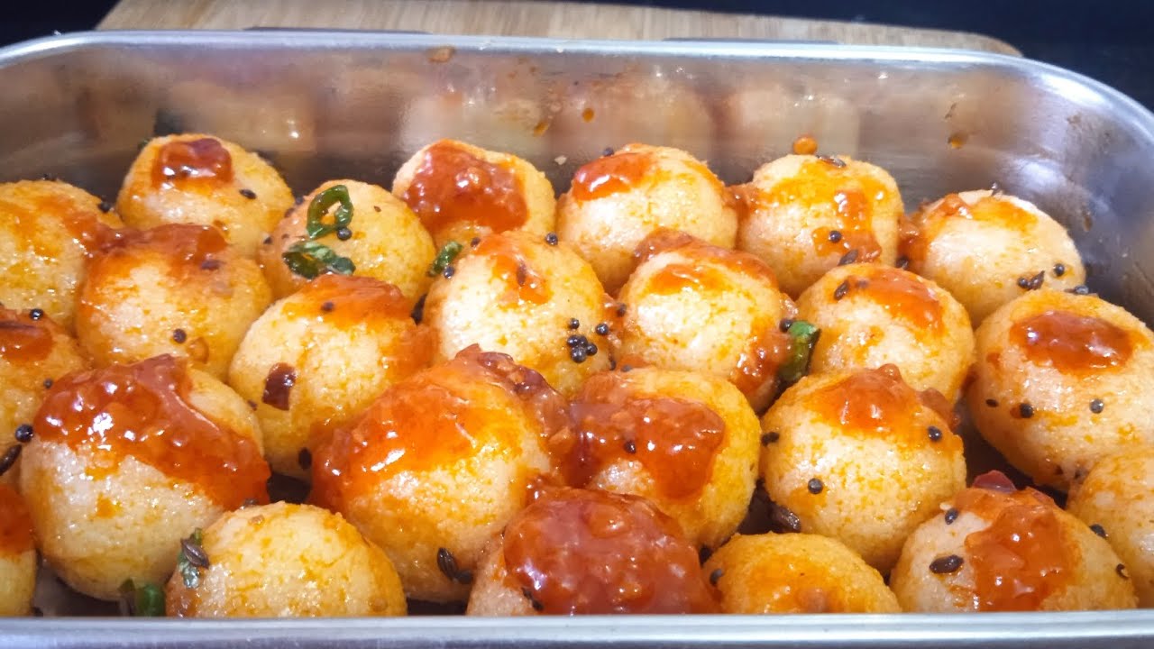 suji ka nashta l suji balls l kam tel Mai suji ka nashta banaye l