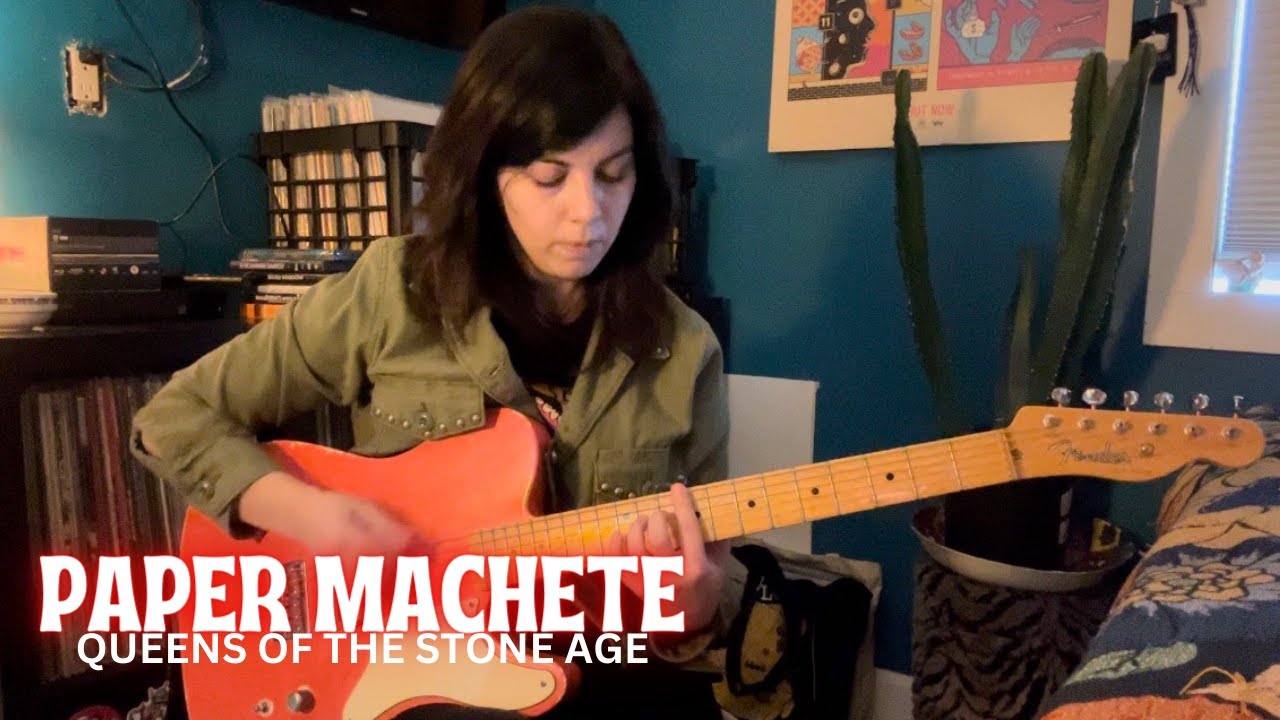 Paper Machete - Queens Of The Stone Age (guitar cover)