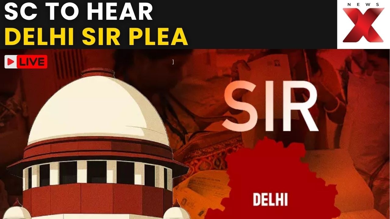Delhi SIR Hearing LIVE: SC Examines Fresh Challenge On Voter Revision | NewsX