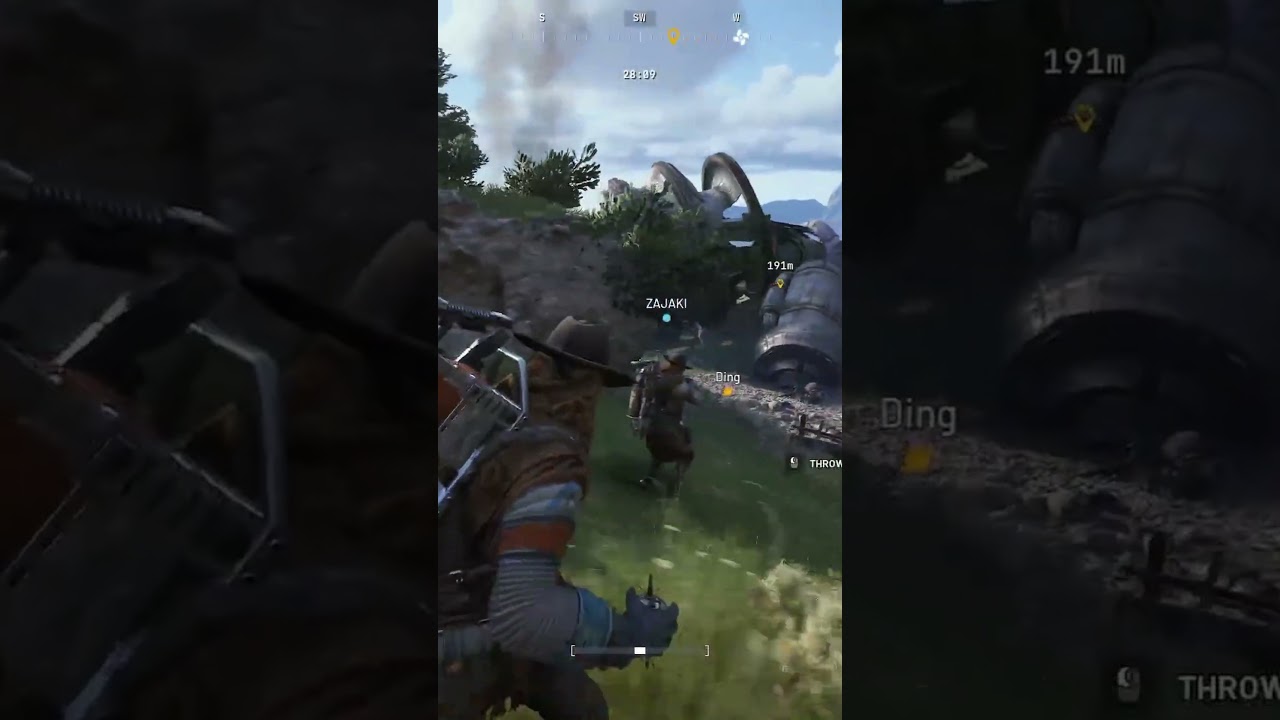 Grenade did him durty!! 