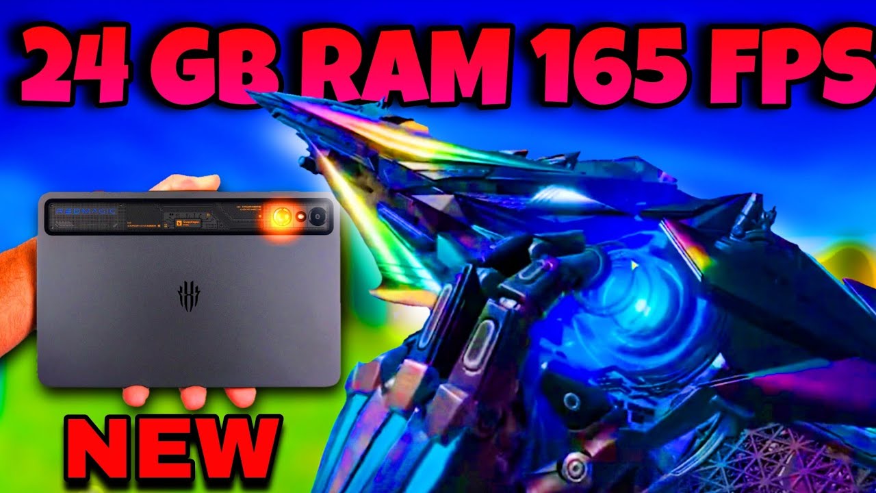 I Played on Most Powerful Tablet Red Magic ASTRA 24 RAM 165 FPS 32 Kills - COD MOBILE