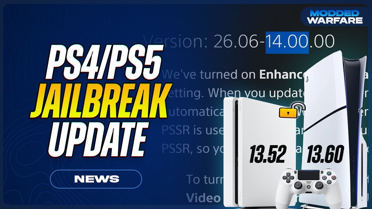 PS4/PS5 Jailbreak Update: 14.00 Patch Released, theflow quits the scene & 13.60 Jailbreak Preview.