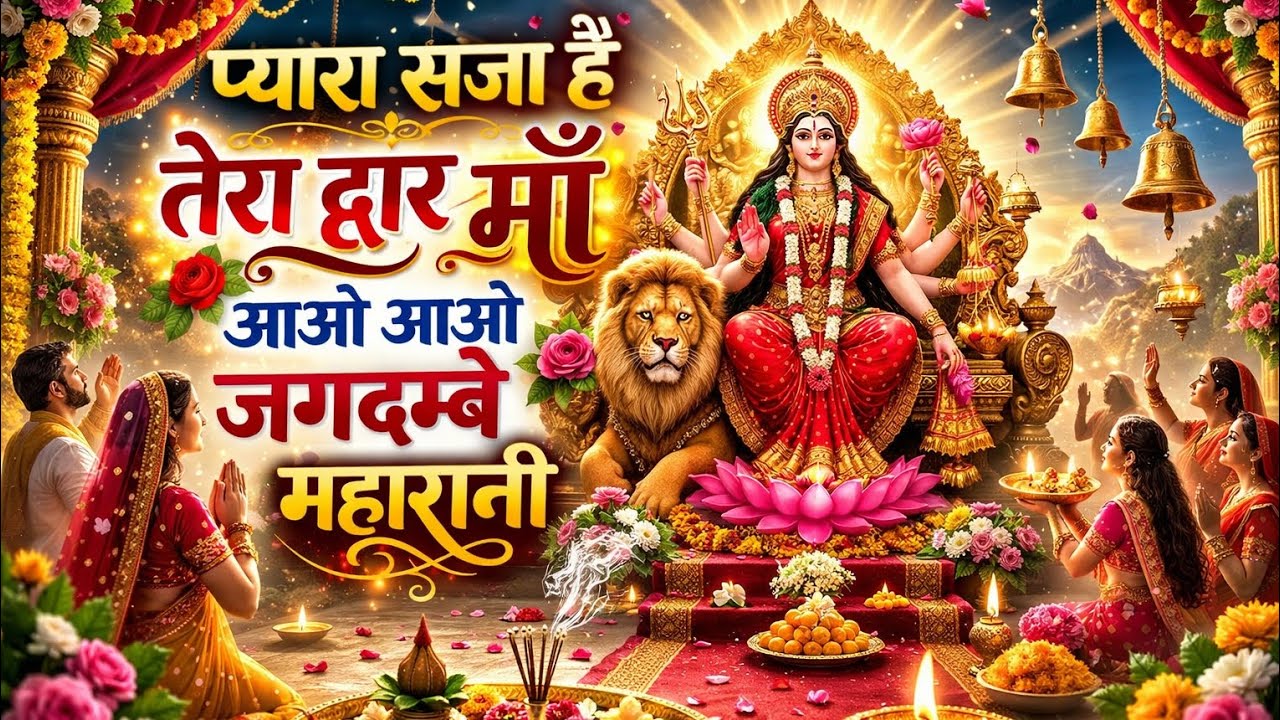 माँ ने बुलाया है 🙏 सज गया माँ तेरा दरबार | Meri Jholi Bhar Do Maa | Top Mata Rani Bhajan 2026
