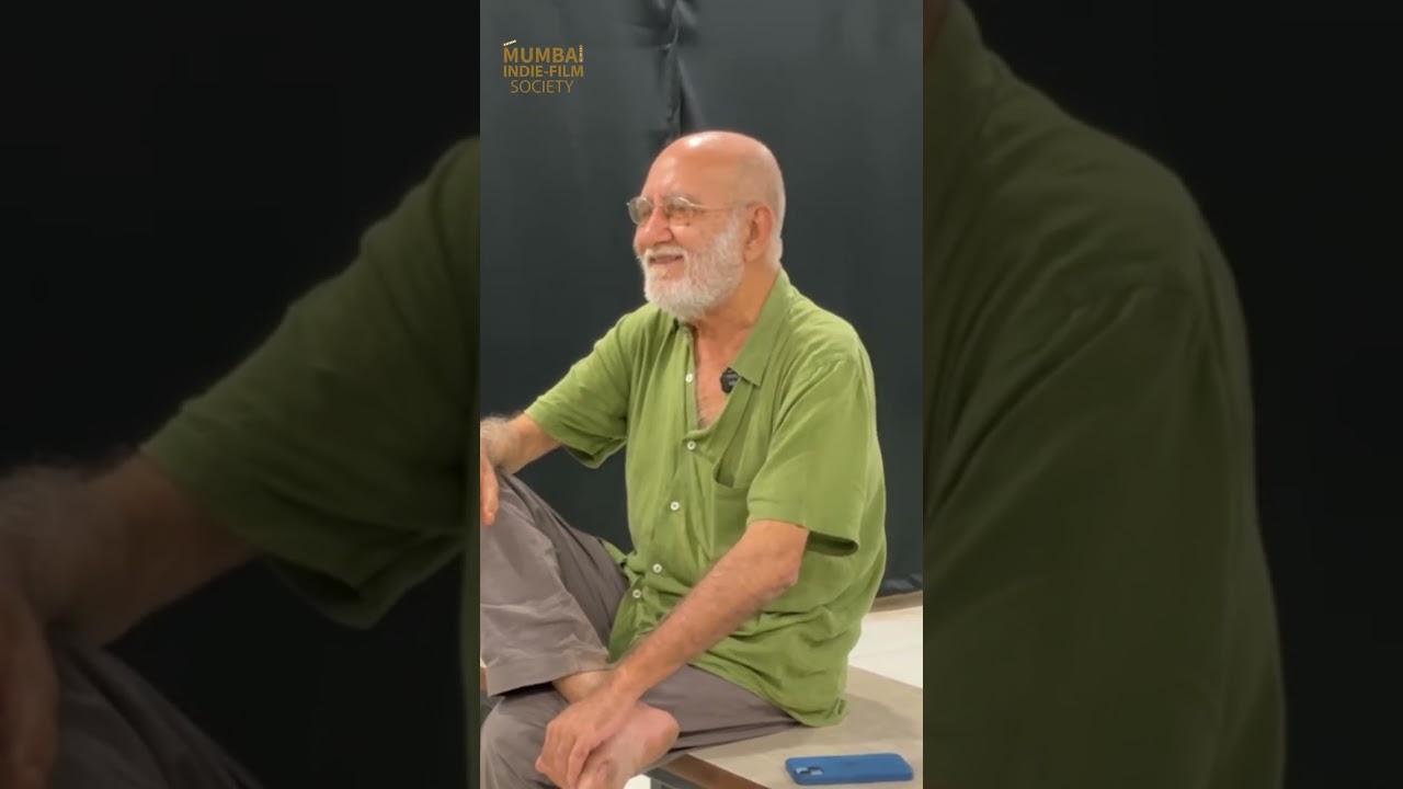 Legendary filmmaker Kamal Swaroop shared his insightful thoughts on the art of documentary making