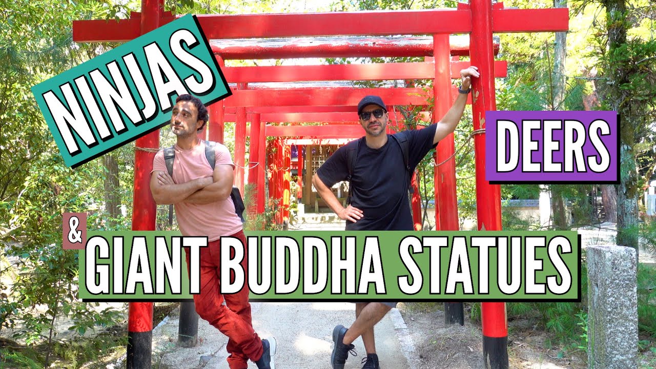 WE FOUND A REAL NINJA TOWN IN IGA UENO - Visiting Iga Ueno, Nara Park & The Todai-ji Daibutsuden