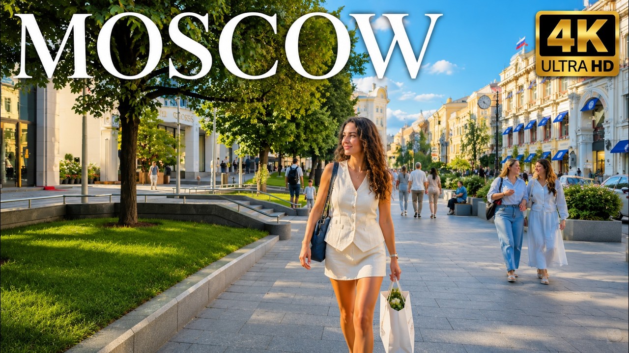 Moscow Is Absolutely Stunning! 🇷🇺☀️ | Summer Walk 2026 in 4K