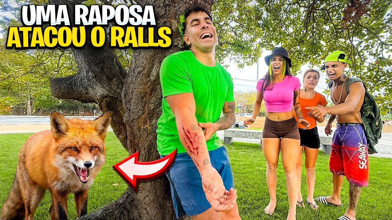 O RALLS FOI ATACADO POR UMA RAPOSA *Era pra ser um dia acampando
