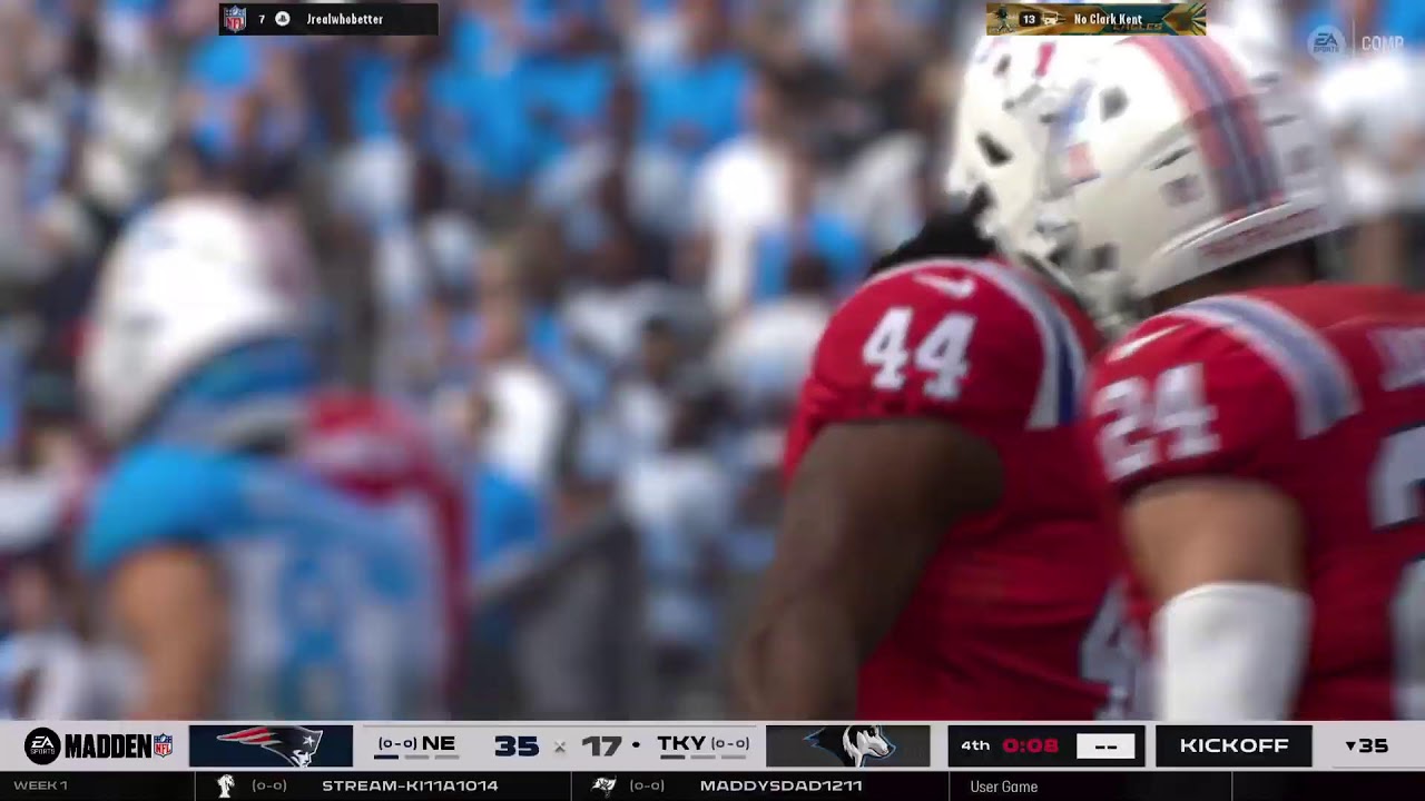 Patriots vs Huskies