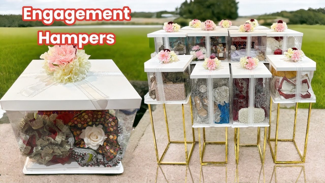 🌹12 WEDDING Hampers making Part 1🌹Learn how to make at home