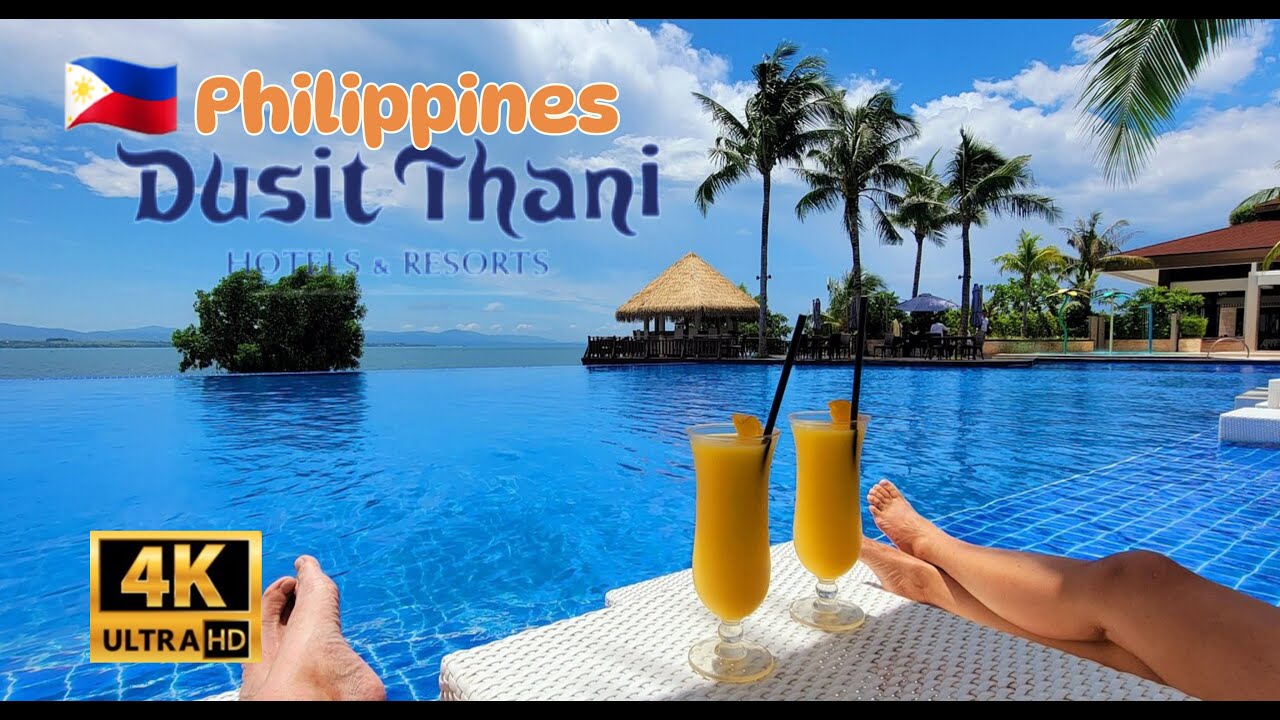 🇵🇭 Dusit Thani 5-Star Beachfront Resort & Hotel Mactan Cebu [4K] Walking Tour