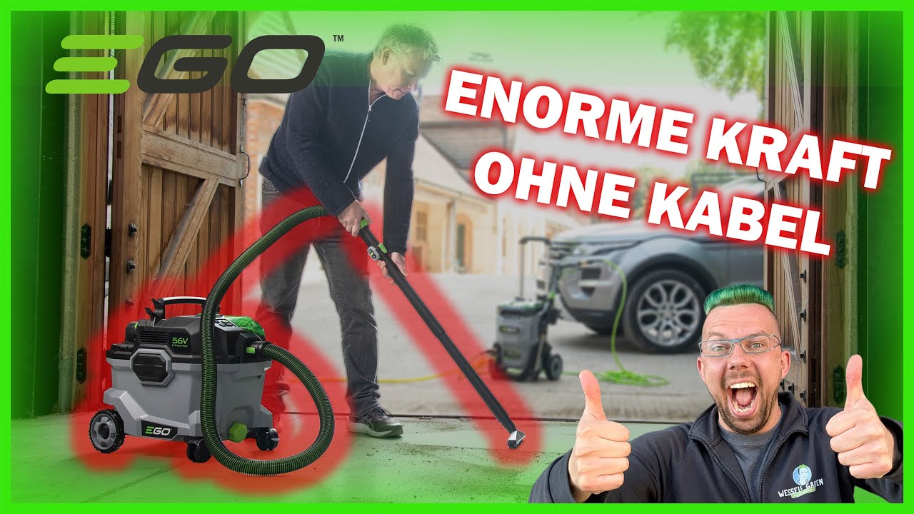 EGO Power+ Nass- und Trockensauger WDV0900E | Lifestyle Video