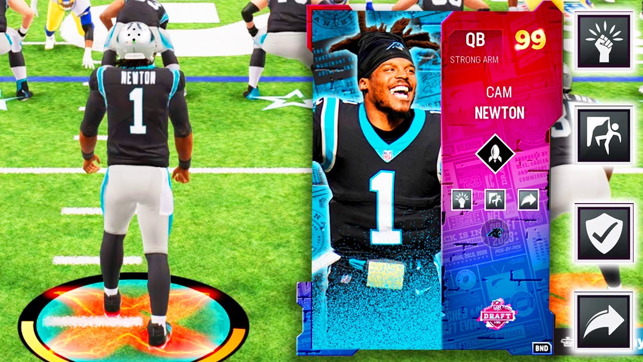 У CAM NEWTON с общим рейтингом 99 &mdash; НАСТОЯЩАЯ ПУШКА! Madden 23