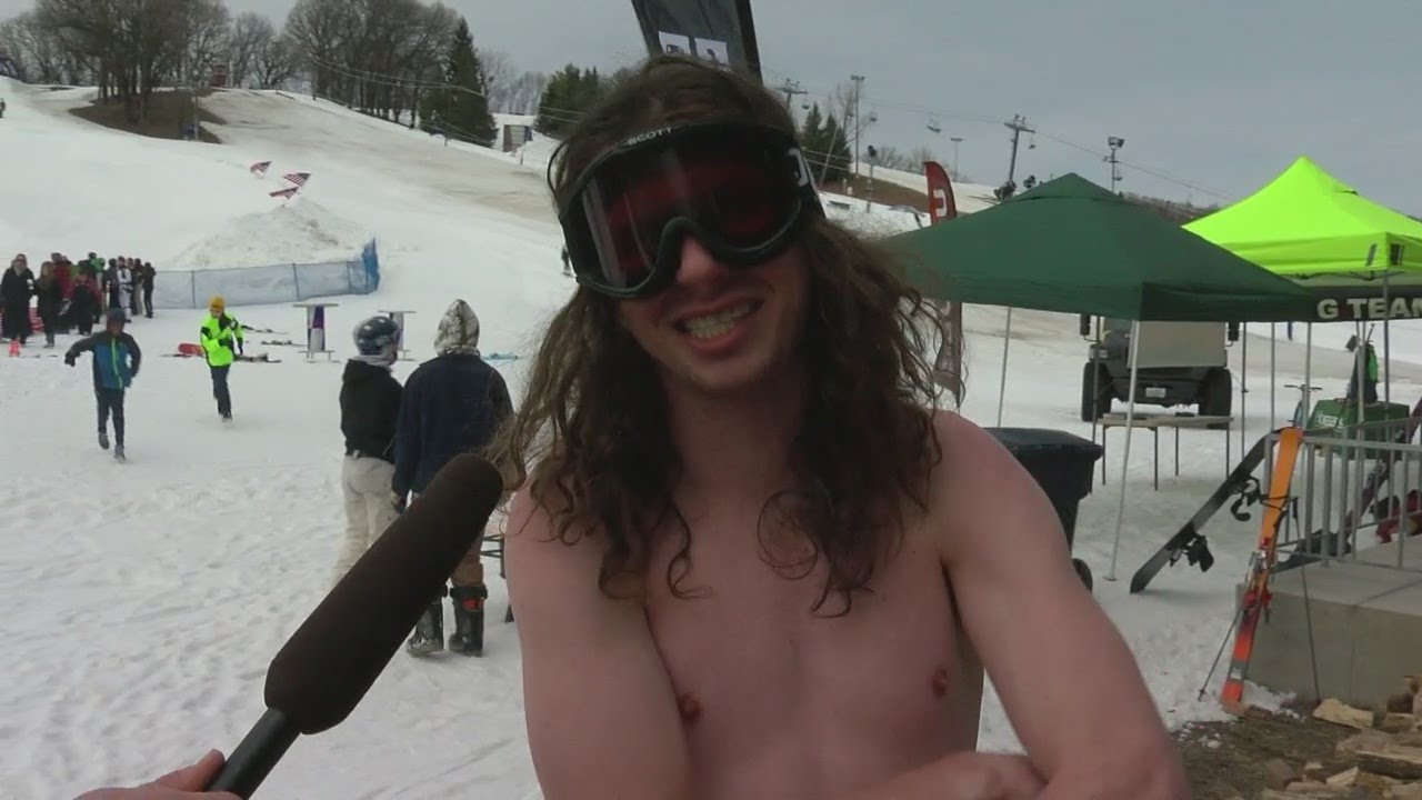 At Hyland Hills, Meltdown Doesn't Stop Pond Skim